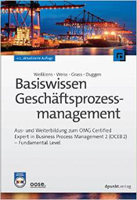 Cover Basiswissen Geschäftsprozessmanagement 2. Auflage